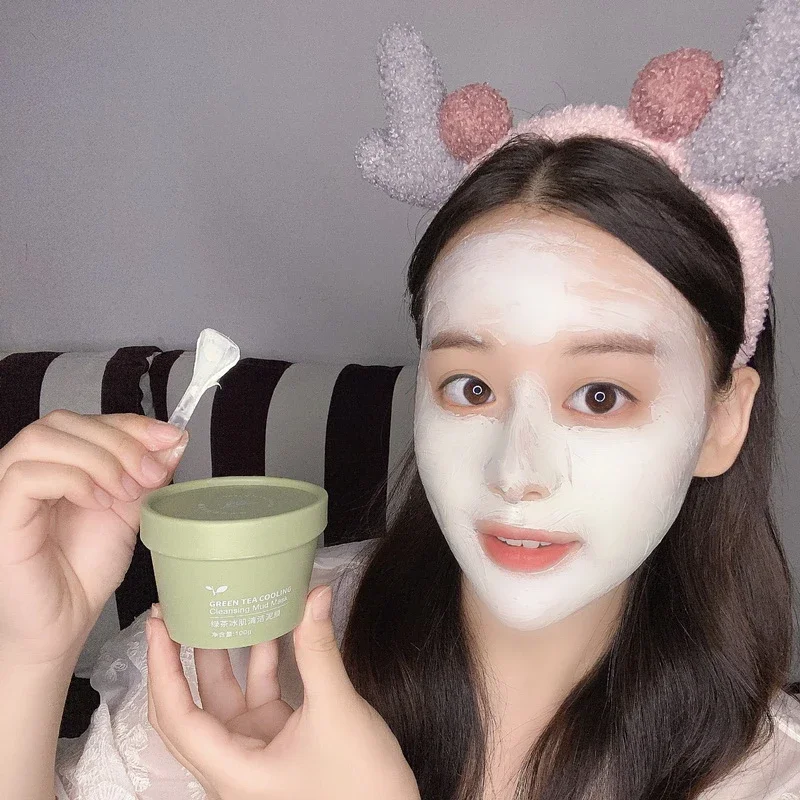 Green Tea Cleansing Clay Mask - Masker Tanah Liat Teh Hijau Masker