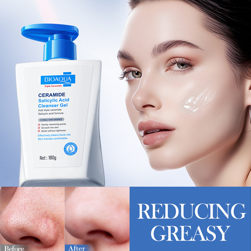 Salicylic Acid Blackhead Remover - Gel Pembersih Ceramide Salicylic Acid, Membersihkan