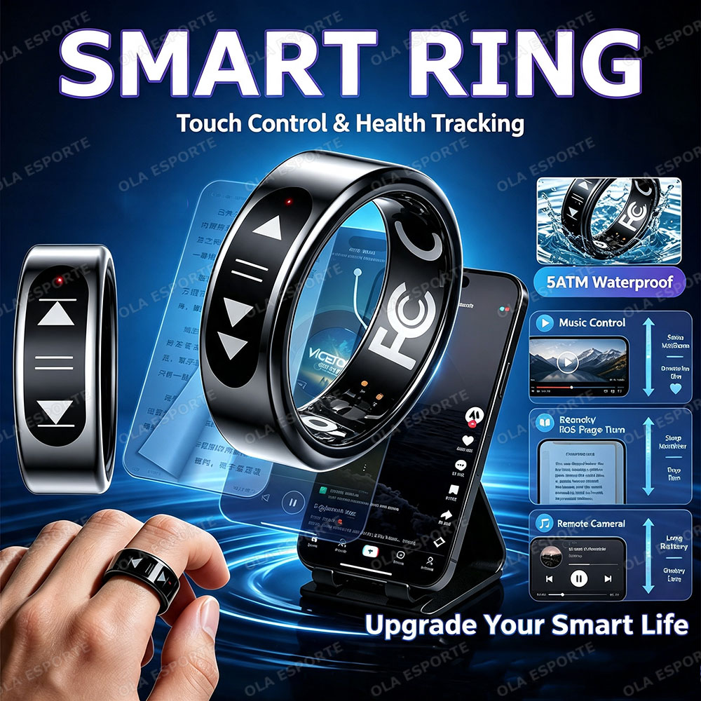 Health Monitors - Cincin Pintar Kontrol Sentuh Baru untuk