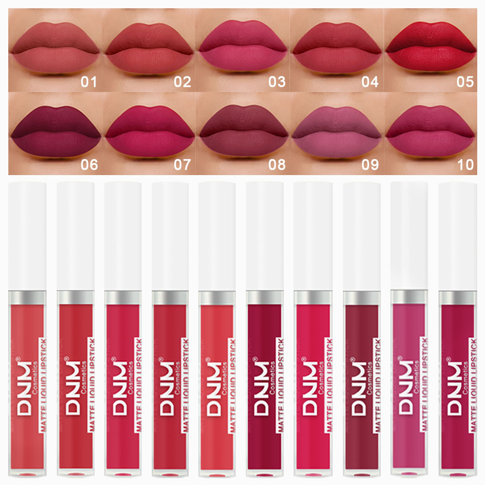 Matte Velvet Lip Tint Long Lasting - DNM 18 Warna Lip Gloss Matte