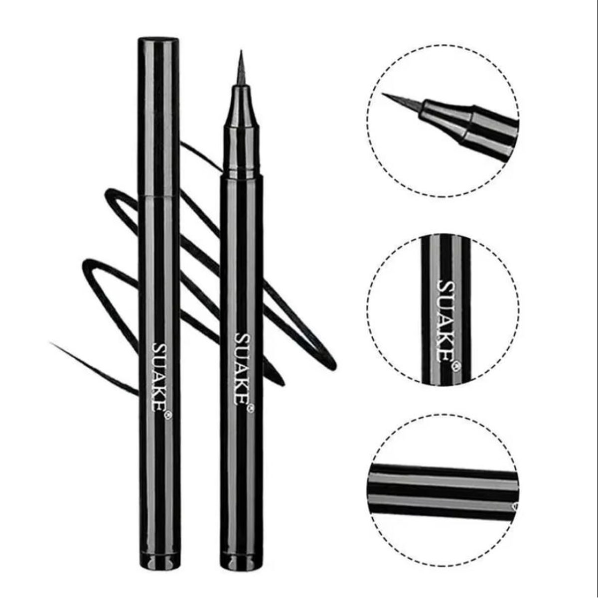 Waterproof Liquid Eyeliner Pen - 1/5 Buah Pena Eyeliner Cair Tahan