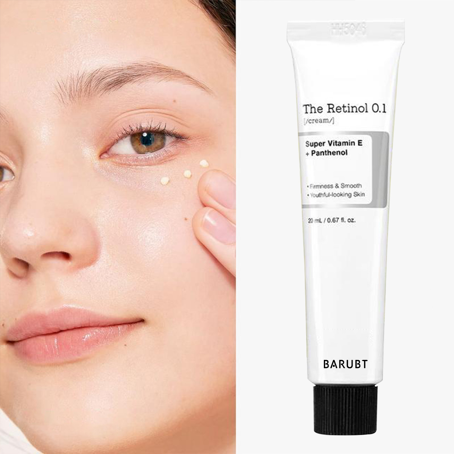Retinol Anti Wrinkle Cream - Krim Retinol 0.1%, Krim Anti-Penuaan untuk