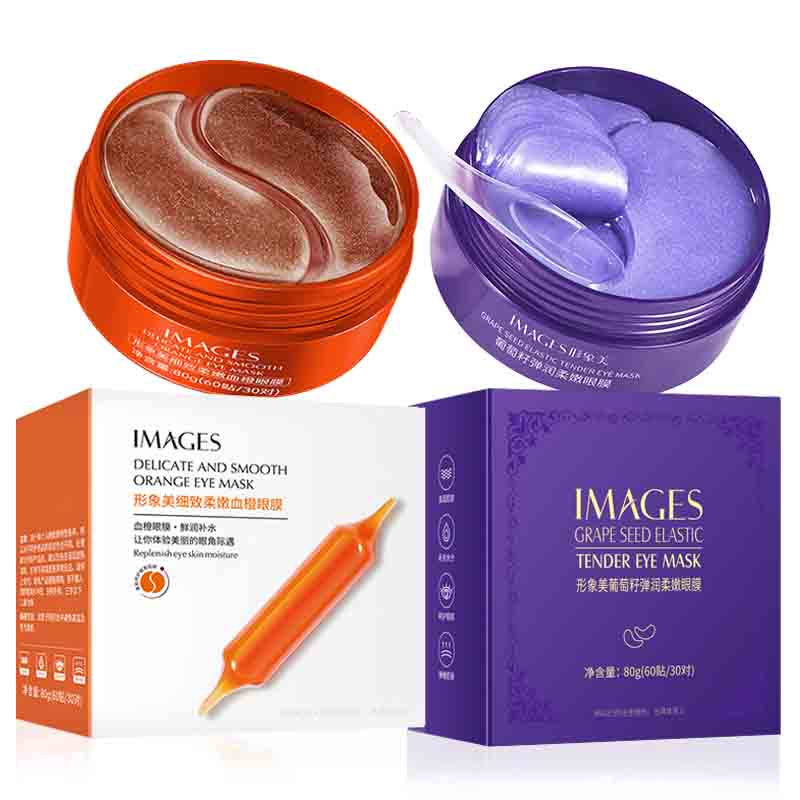 Collagen Under Eye Patches - Masker mata kolagen kristal anggur, 60