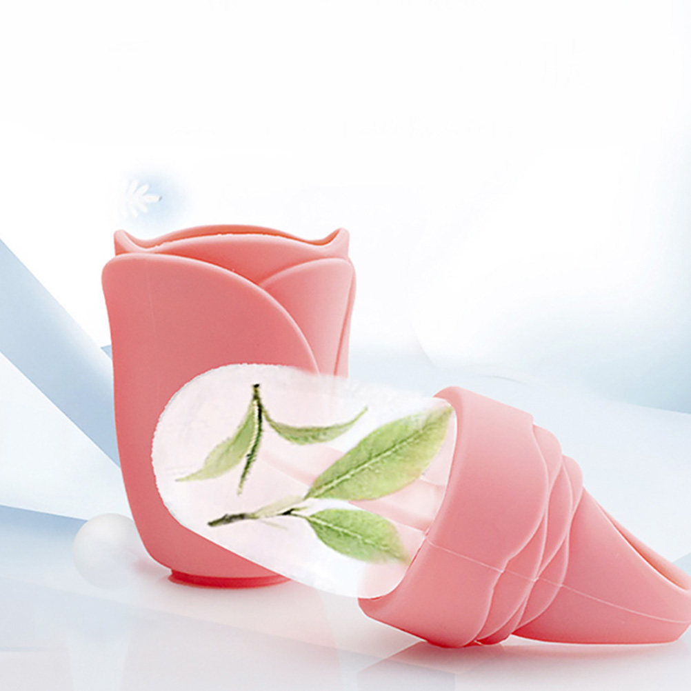Face Ice Roller Puffiness - Cetakan Silikon Wajah 46Ml, Pengerjaan Halus,