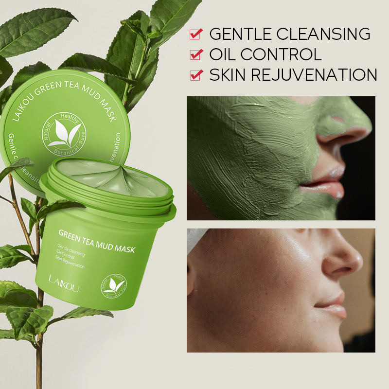 Green Tea Cleansing Clay Mask - Masker Tanah Liat Teh Hijau 100G