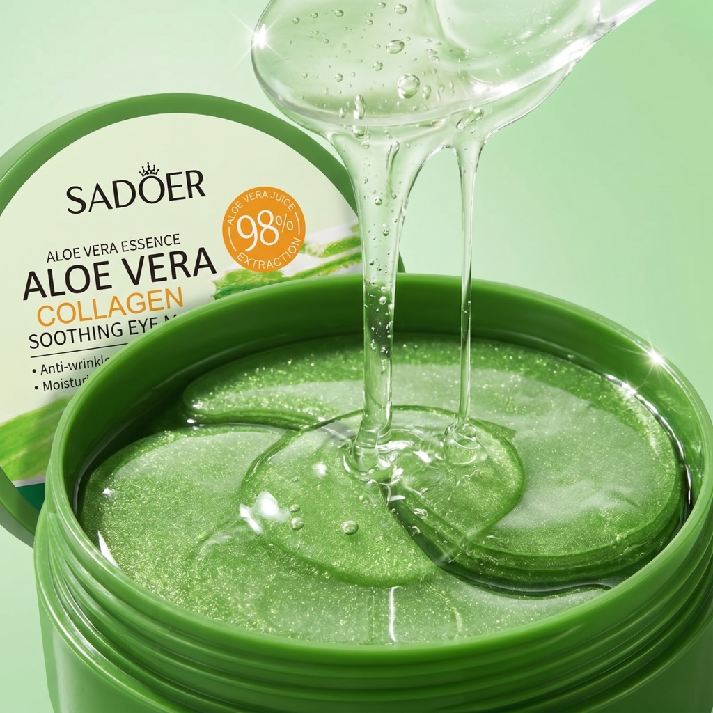Collagen Under Eye Patches - 60 Buah Masker Mata Kolagen Lidah