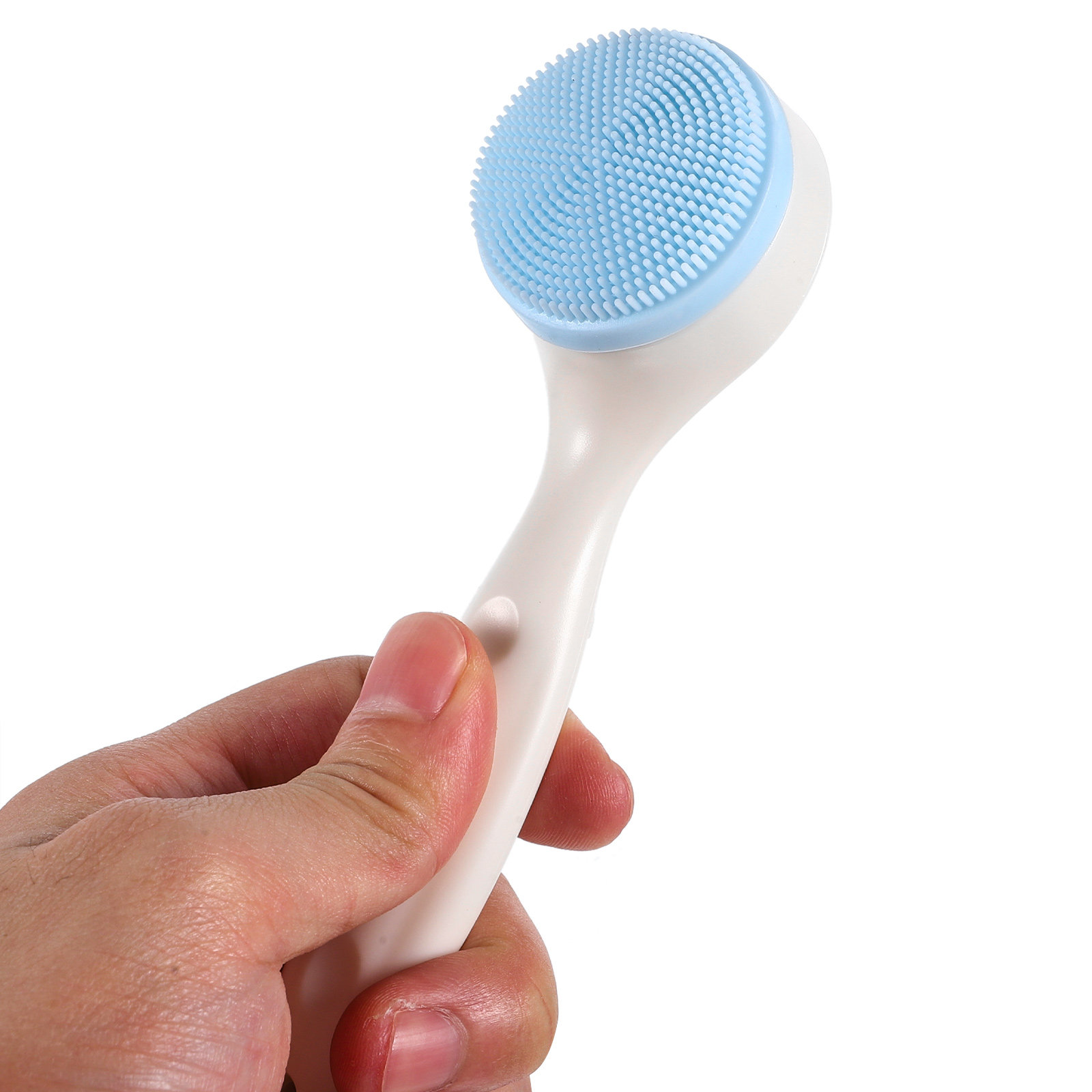 2 Buah Sikat Wajah Silikon Sik - Silicone Face Scrubber Electric ulasan dan harga