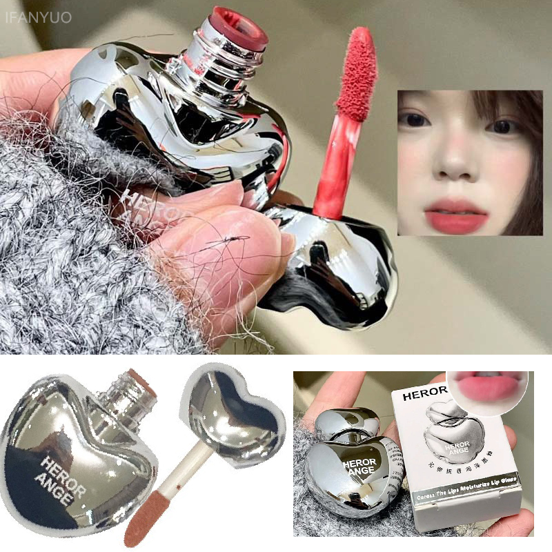 Lipstik Matte Halus Hati Persi - Matte Velvet Lip Tint Long Lasting ulasan dan harga