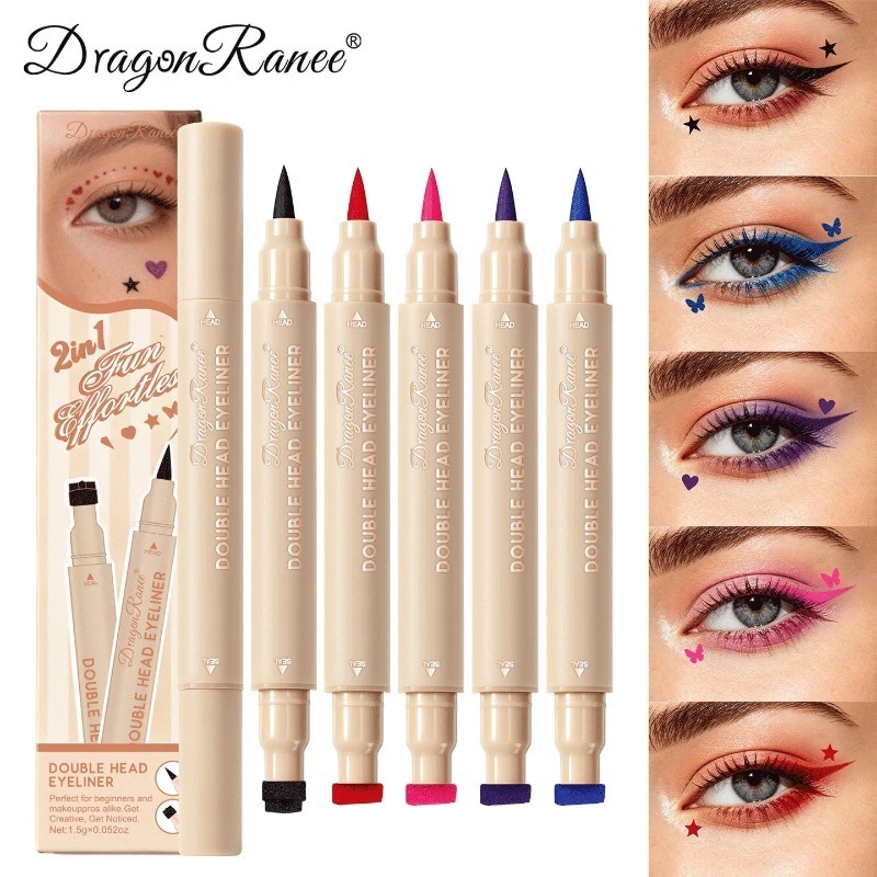 Pensil Eyeliner Dua Sisi Berwa - Waterproof Liquid Eyeliner Pen ulasan dan harga