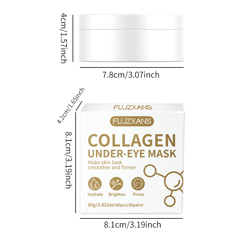 Masker Mata Bio-Kolagen 60 Pat - Collagen Under Eye Patches ulasan dan harga