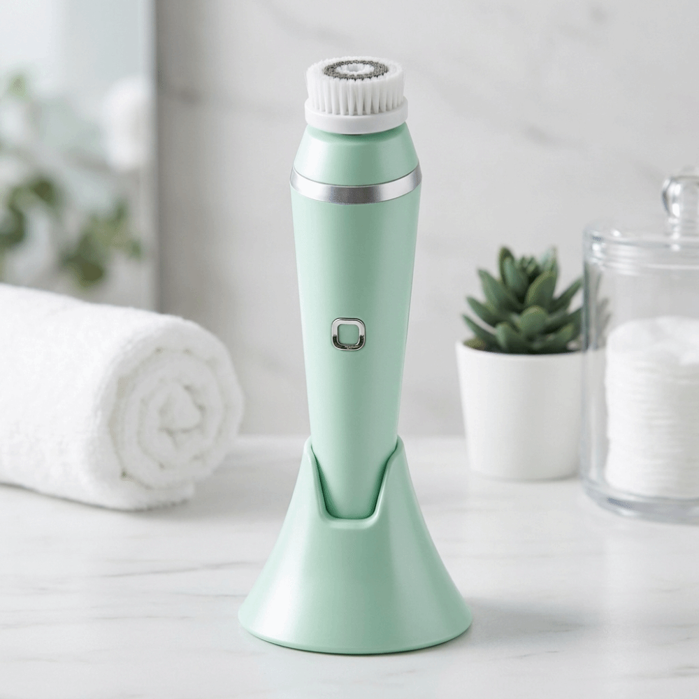Sikat Pembersih Wajah Elektrik - Silicone Face Scrubber Electric ulasan dan harga