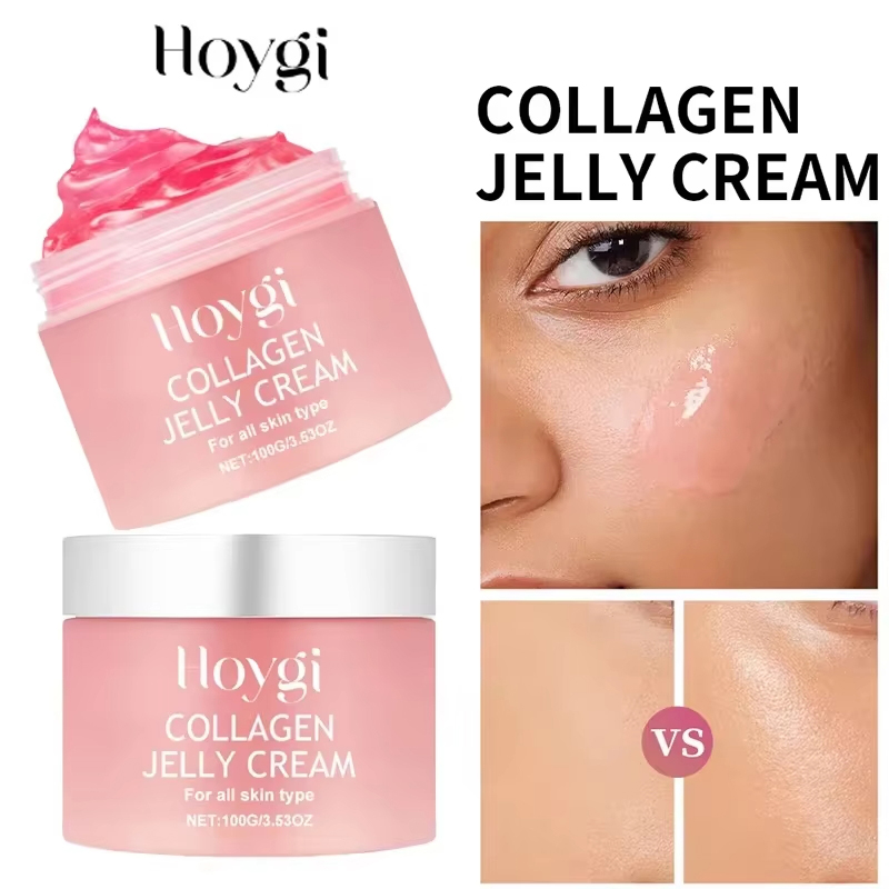 100G Krim Wajah Jeli Kolagen L - Niacinamide Pore Shrinking Essence ulasan dan harga