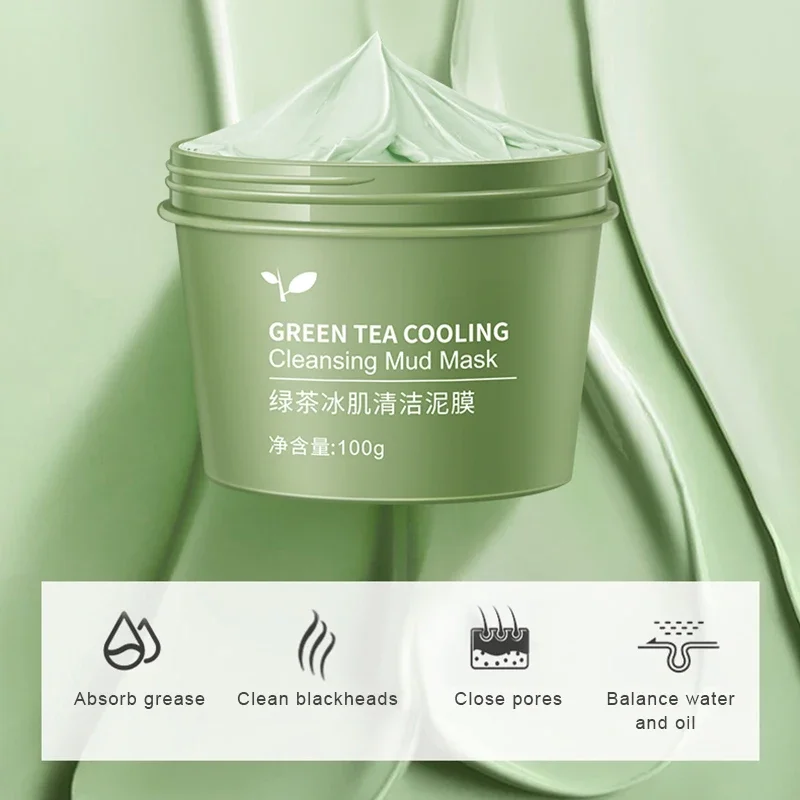Masker Tanah Liat Teh Hijau Ma - Green Tea Cleansing Clay Mask ulasan dan harga