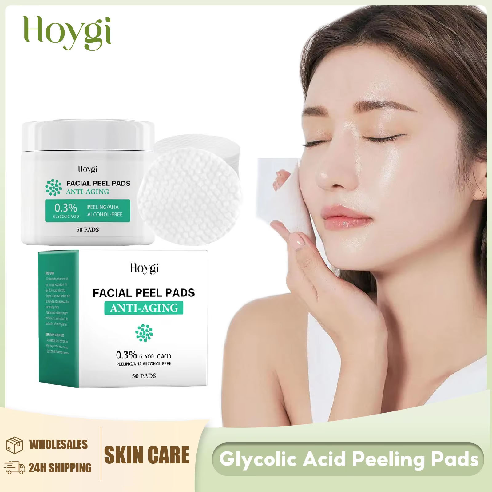 Bantalan katun asam glikolat,  - Salicylic Acid Blackhead Remover ulasan dan harga