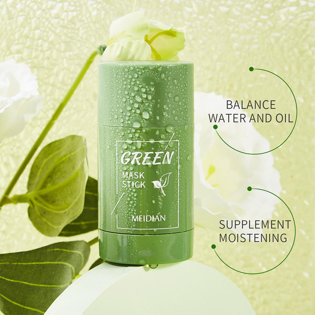 Masker Wajah Teh Hijau Padat B - Green Tea Cleansing Clay Mask ulasan dan harga
