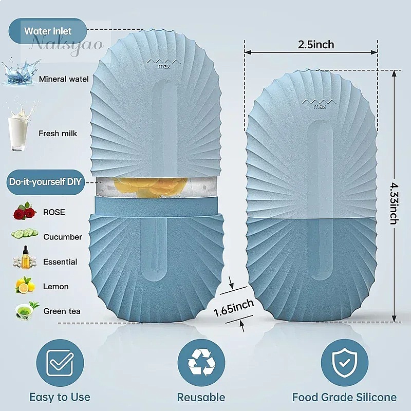 Ice Face Roller 1PCS Cetakan E - Face Ice Roller Puffiness ulasan dan harga
