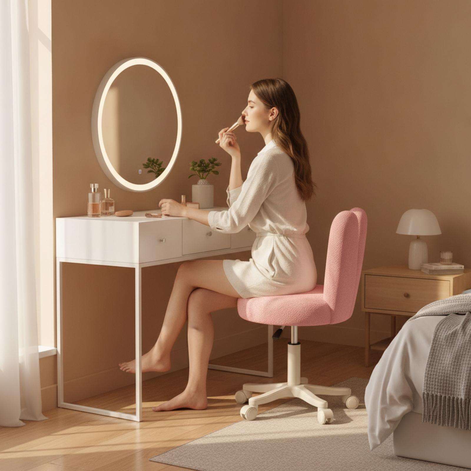 Kursi Putar dengan Sandaran, K - Makeup ulasan dan harga