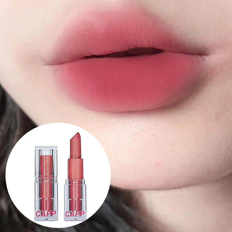Lipstik Akrilik Transparan 6 W - Matte Velvet Lip Tint Long Lasting ulasan dan harga
