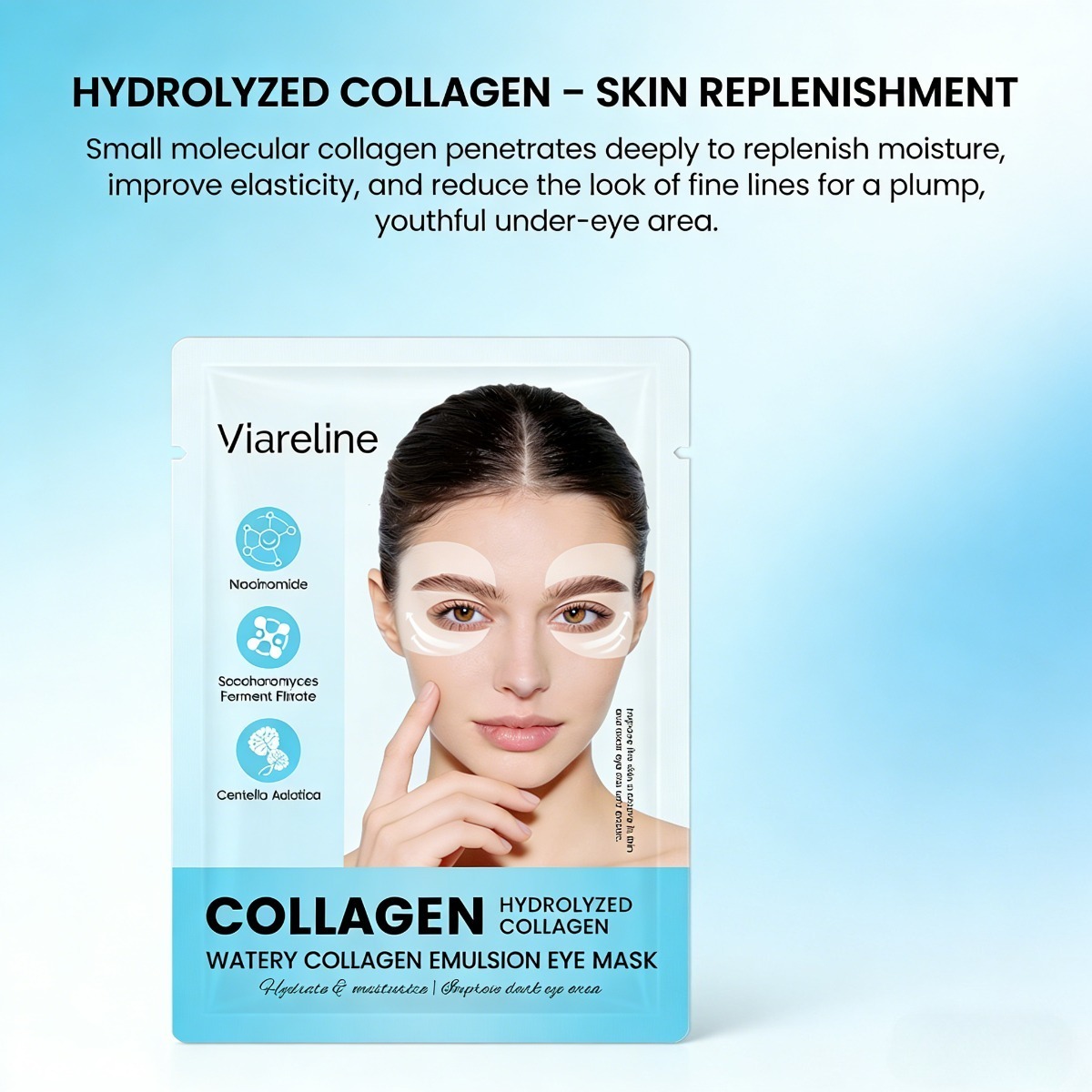 Patch Kolagen untuk Mata Mengu - Collagen Under Eye Patches ulasan dan harga