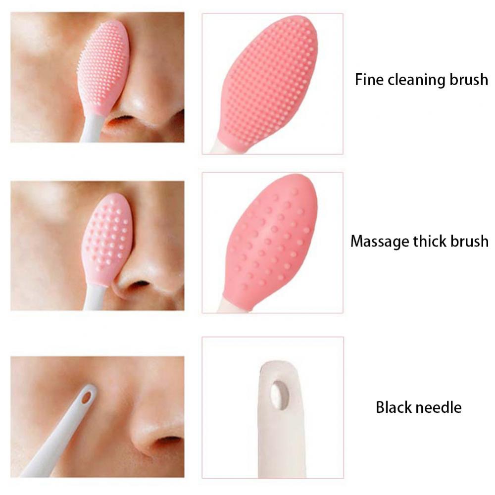1 buah/4 buah sikat silikon cu - Silicone Face Scrubber Electric ulasan dan harga