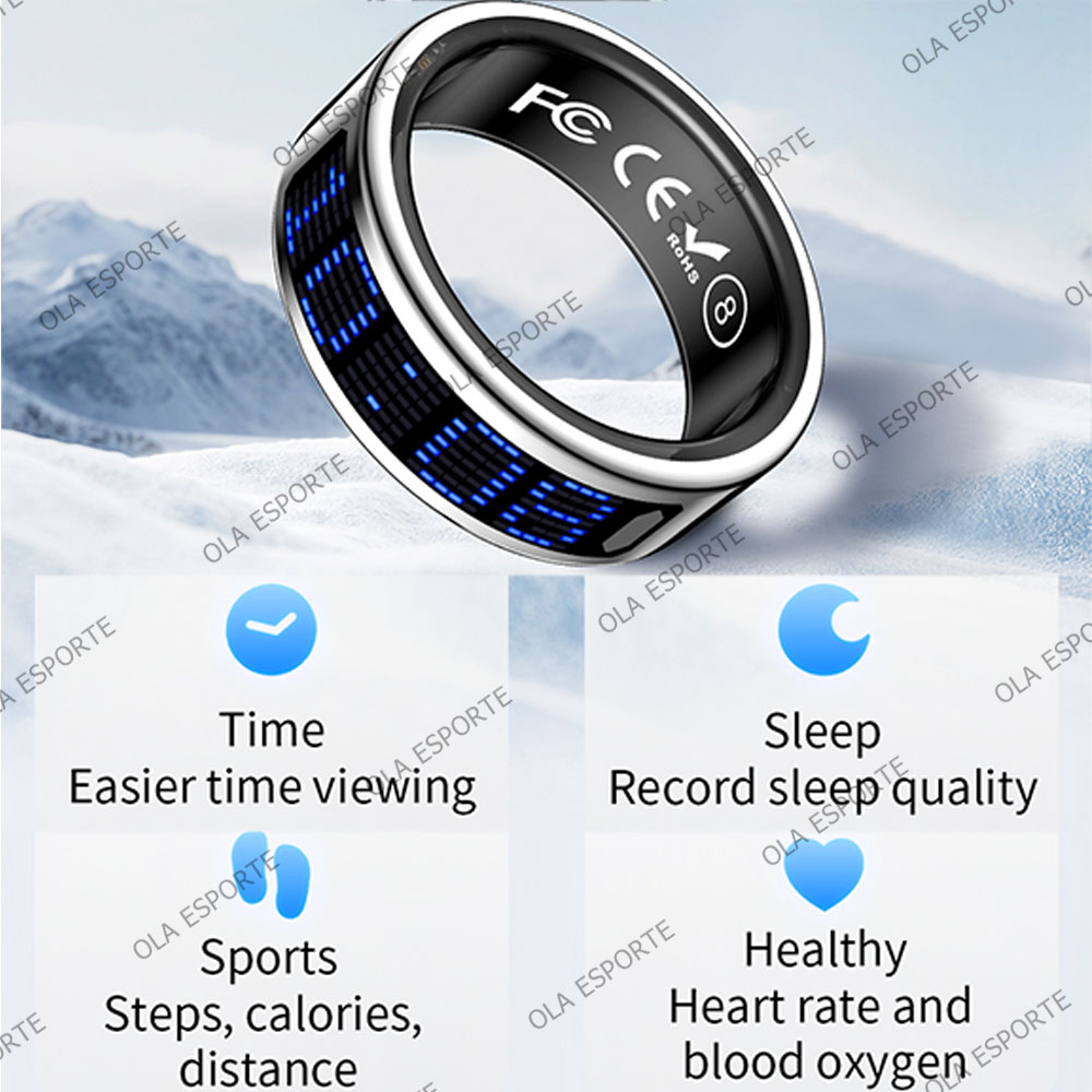 Cincin Pintar Ultra-tipis Ring - Health Monitors ulasan dan harga