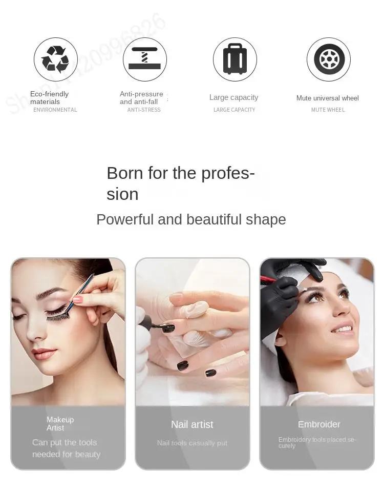 Koper Troli Profesional Kapasi - Makeup ulasan dan harga