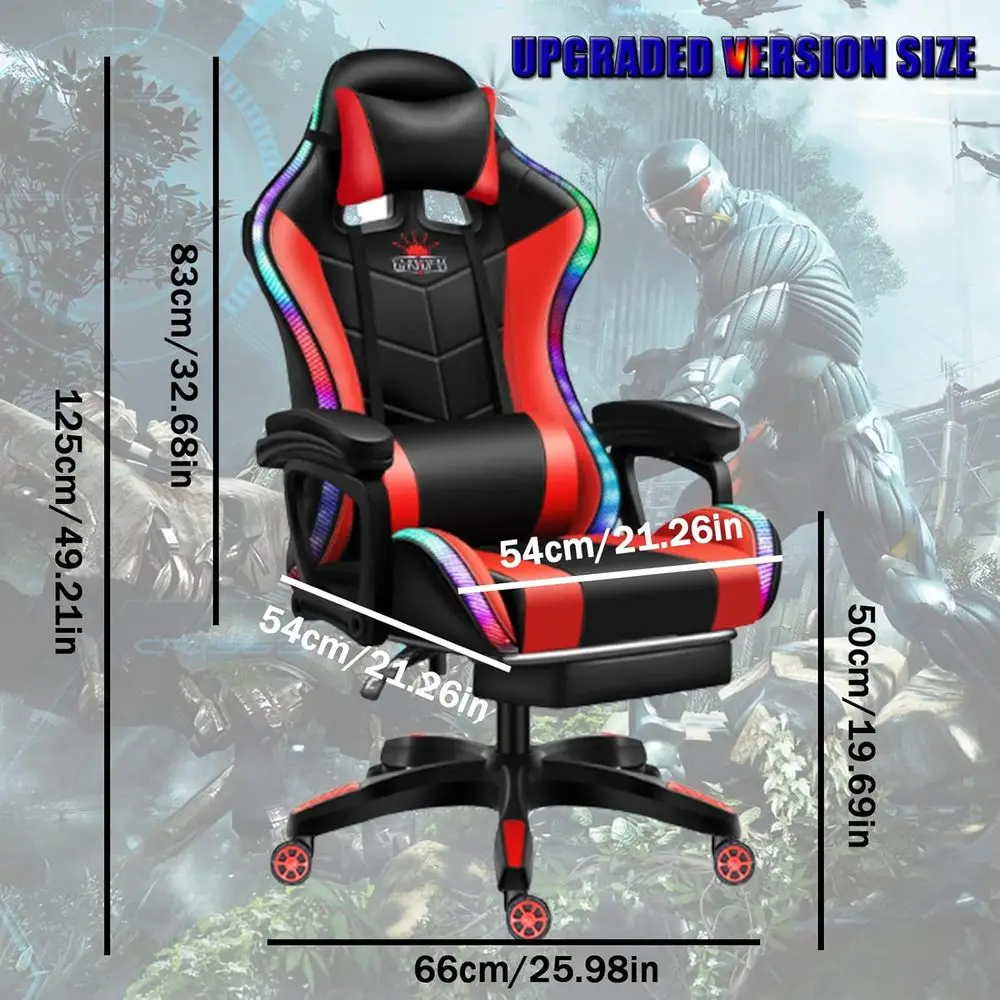 Kursi Gaming Ergonomis dengan  - Massage ulasan dan harga