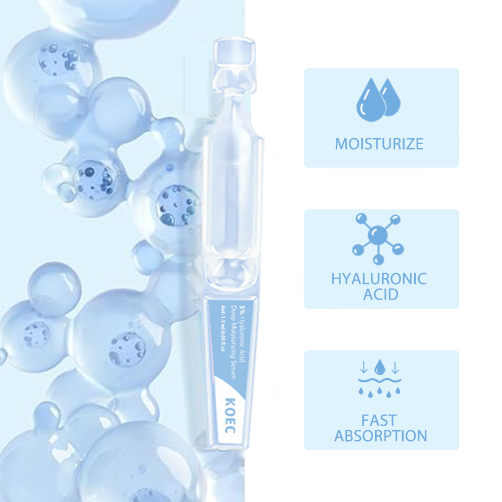 30 Buah KOEC 5% Serum Wajah Pe - Hyaluronic Acid Facial Serum ulasan dan harga