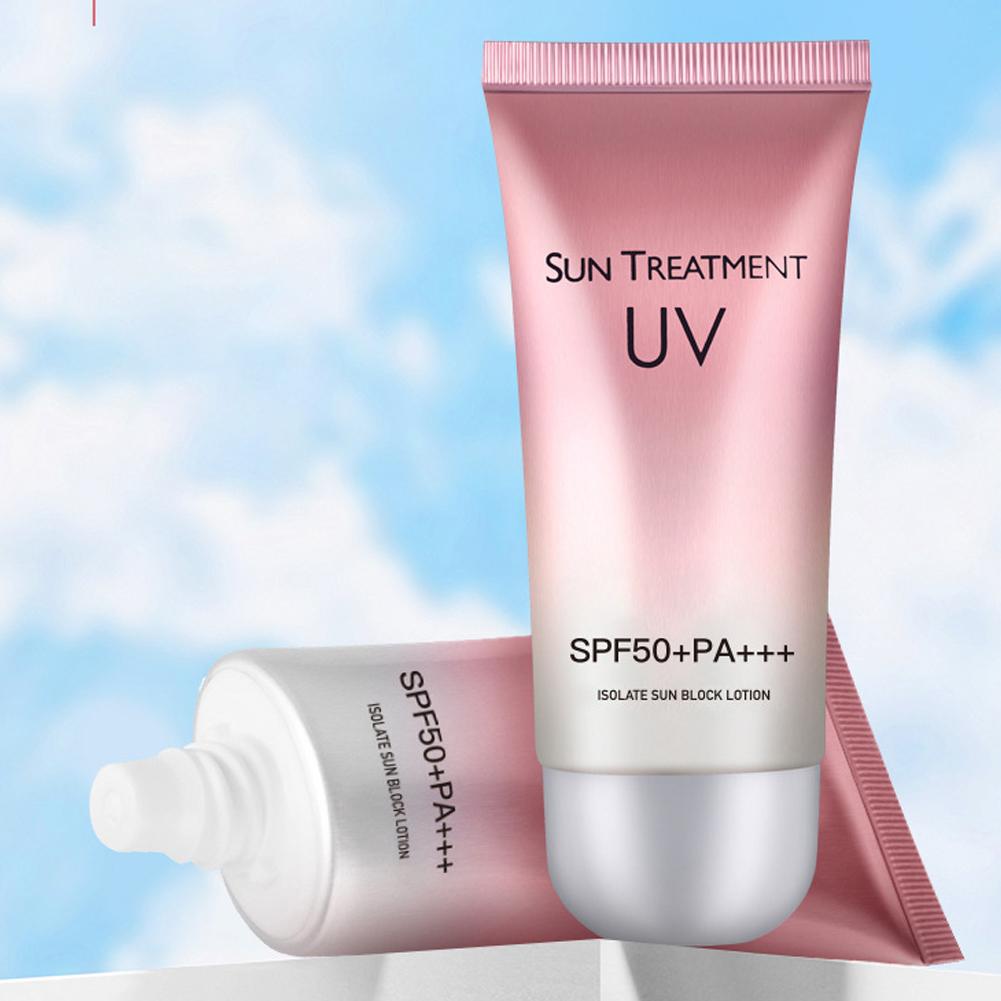 60Ml Krim Tabir Surya Tubuh Wa - Spf 50 Waterproof Sunscreen ulasan dan harga