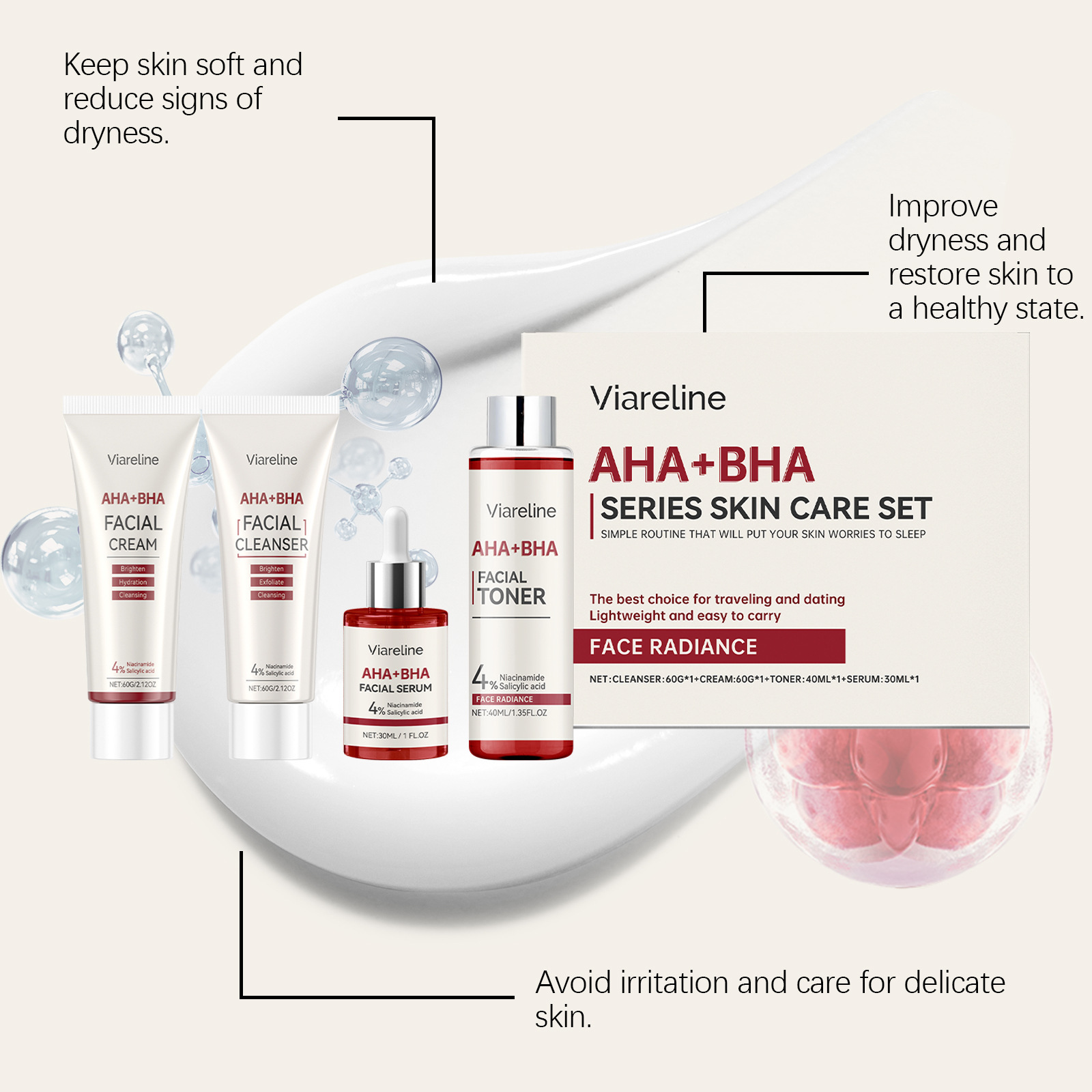 Kit Perawatan Kulit Seri Asam  - Salicylic Acid Blackhead Remover ulasan dan harga