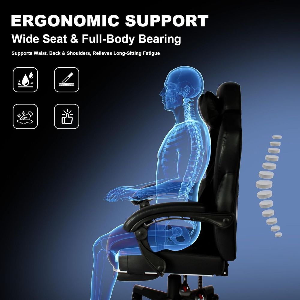 Kursi Gaming PRO, Kursi Gaming - Massage ulasan dan harga
