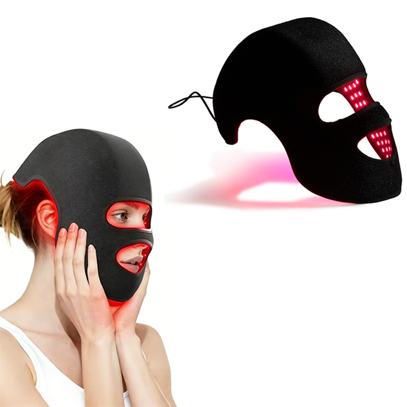 Topi LED 4 Warna & Masker Waja - Led Light Therapy Face Mask ulasan dan harga