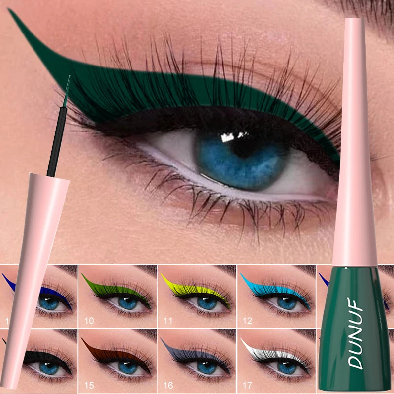 Pensil Eyeliner Cair Hijau Tua - Waterproof Liquid Eyeliner Pen ulasan dan harga