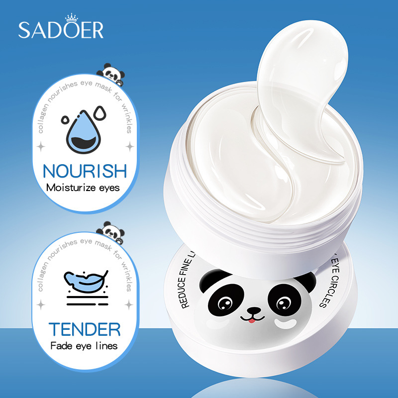 SADOER masker mata kolagen kri - Collagen Under Eye Patches ulasan dan harga