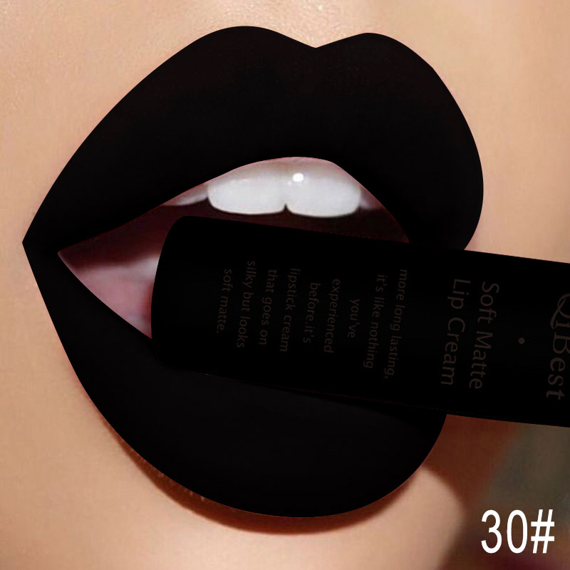 QIBEST lipstik cair Matte belu - Matte Velvet Lip Tint Long Lasting ulasan dan harga