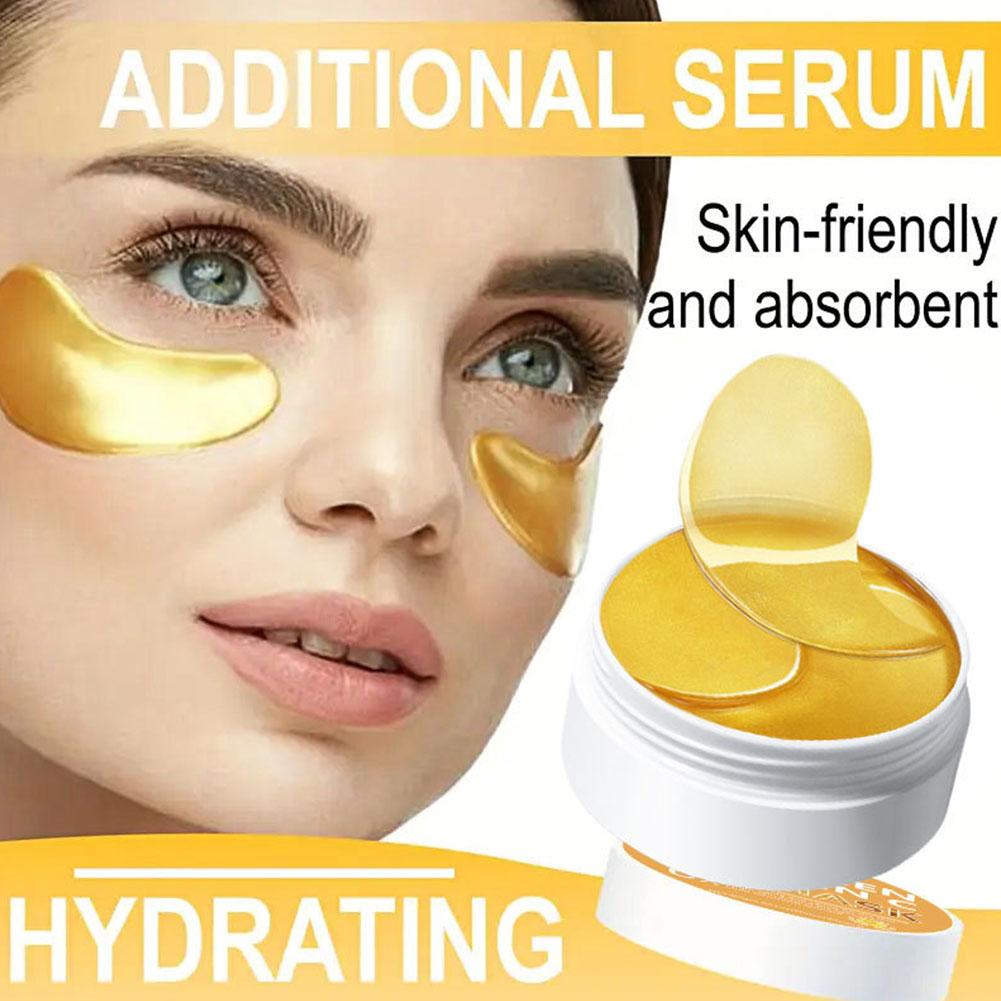 Masker Mata Kolagen Vitamin 60 - Collagen Under Eye Patches ulasan dan harga