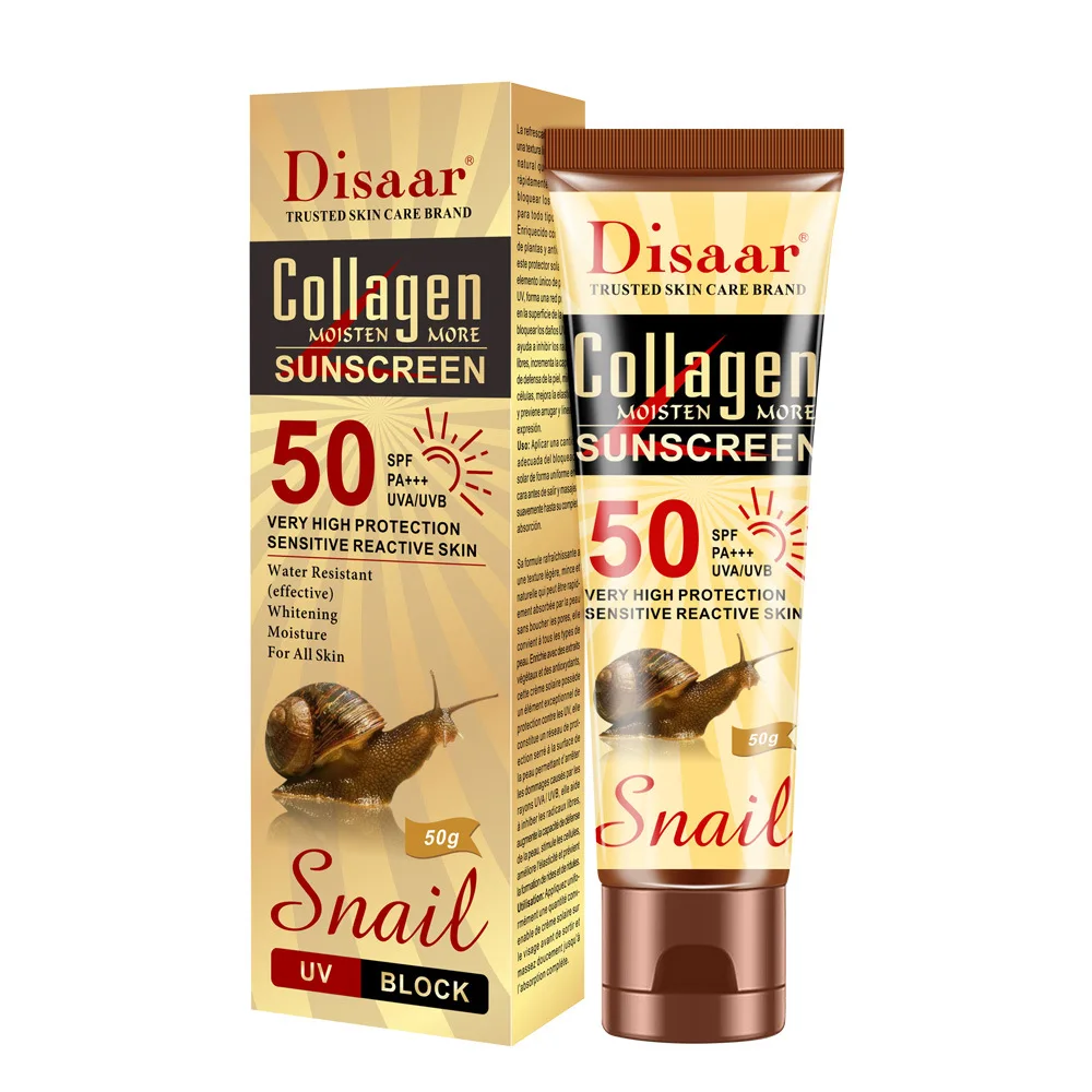 Disaar Krim Pelindung Kolagen  - Spf 50 Waterproof Sunscreen ulasan dan harga