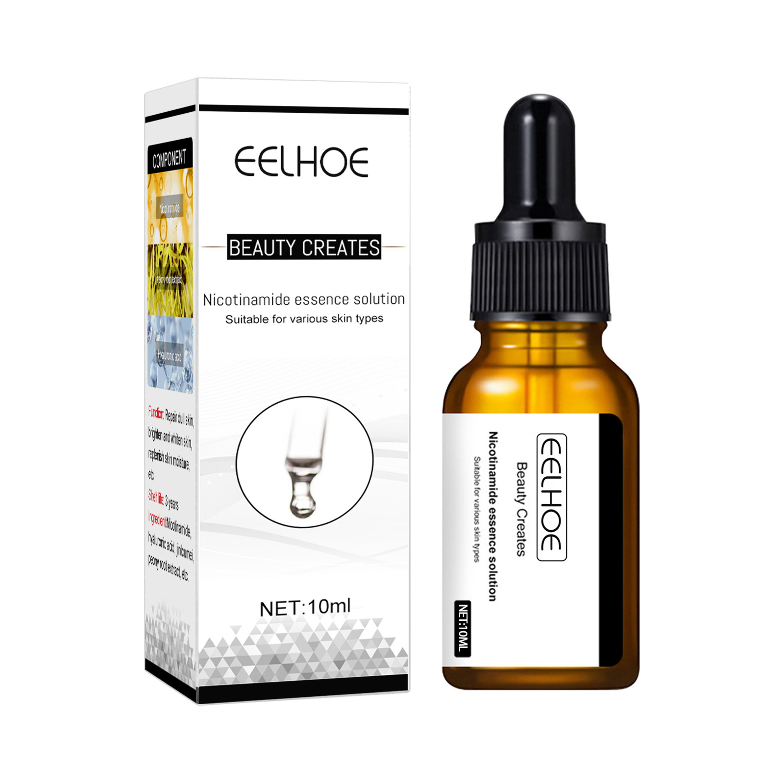 Serum Pemutih Wajah Pengecil P - Niacinamide Pore Shrinking Essence ulasan dan harga