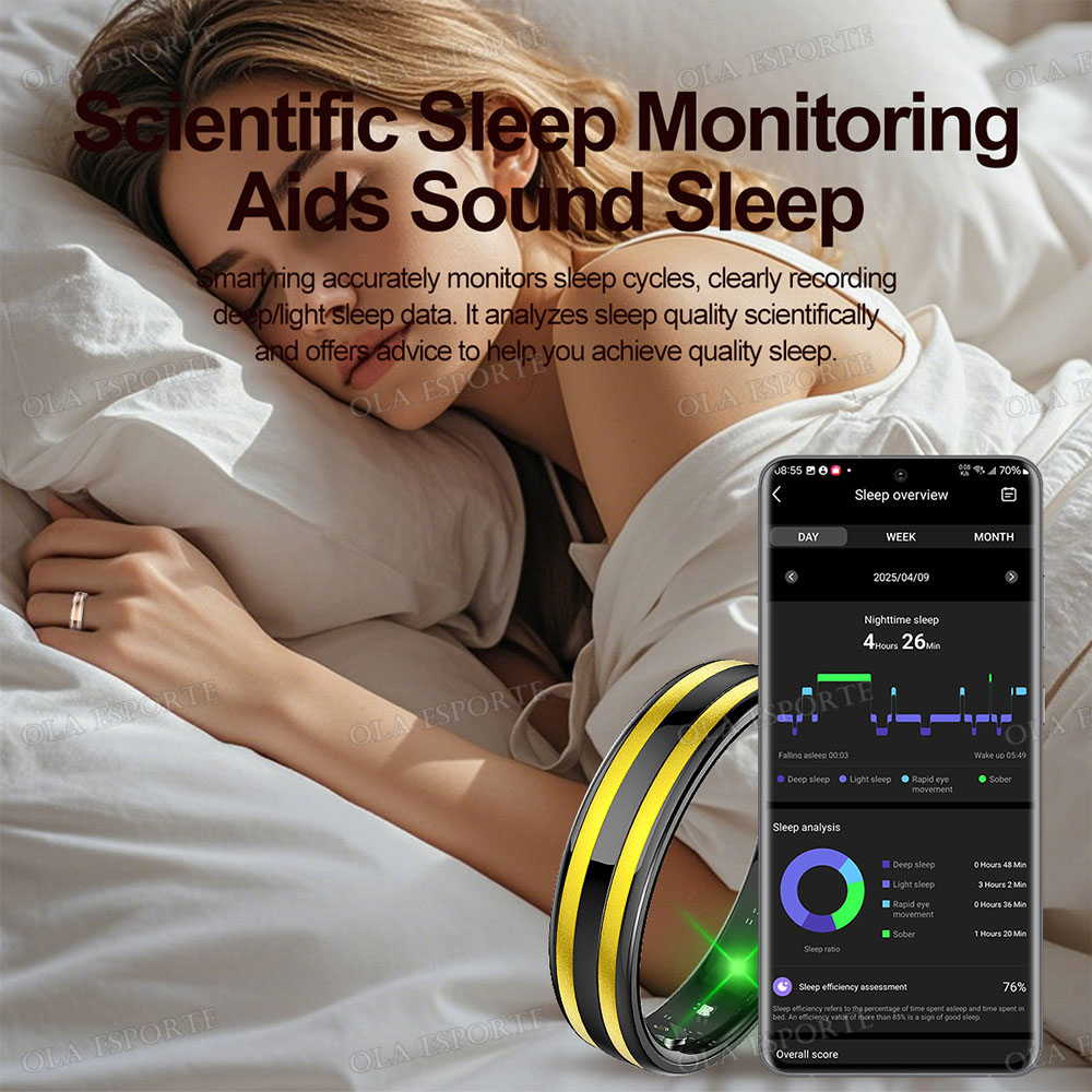 Cincin Pintar Tipis 6.3mm Baru - Health Monitors ulasan dan harga