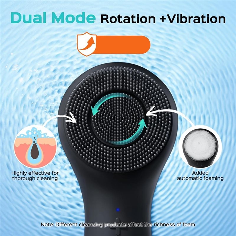 AA20-Sikat Pembersih Wajah, Ge - Silicone Face Scrubber Electric ulasan dan harga