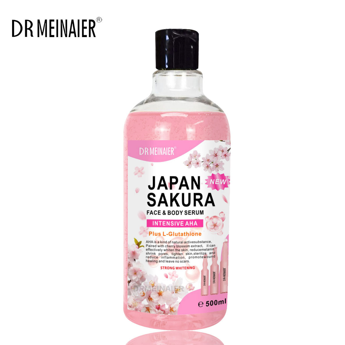 500Ml Serum Wajah Tubuh Sakura - Niacinamide Pore Shrinking Essence ulasan dan harga