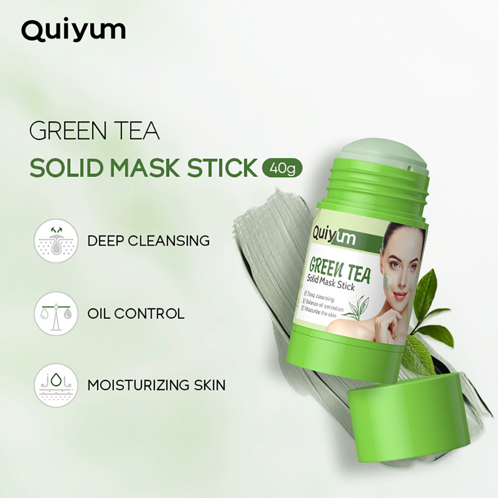 QUIYUM Matcha Green Tea Mud Ma - Green Tea Cleansing Clay Mask ulasan dan harga