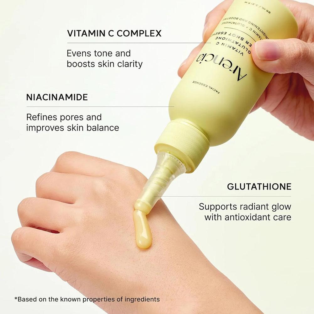 Serum Arencia Vitamin C Glutat - Niacinamide Pore Shrinking Essence ulasan dan harga