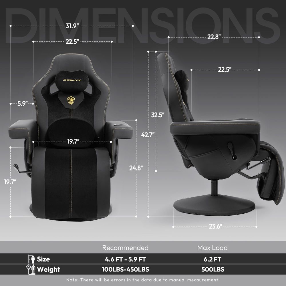 Kursi Gaming M6 dengan Kontrol - Massage ulasan dan harga