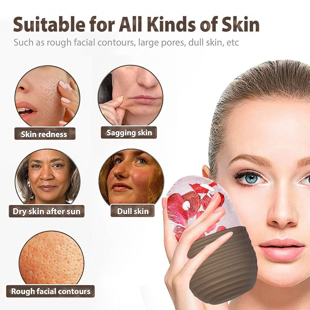 1 Buah Rol Es Silikon Baru Pen - Face Ice Roller Puffiness ulasan dan harga