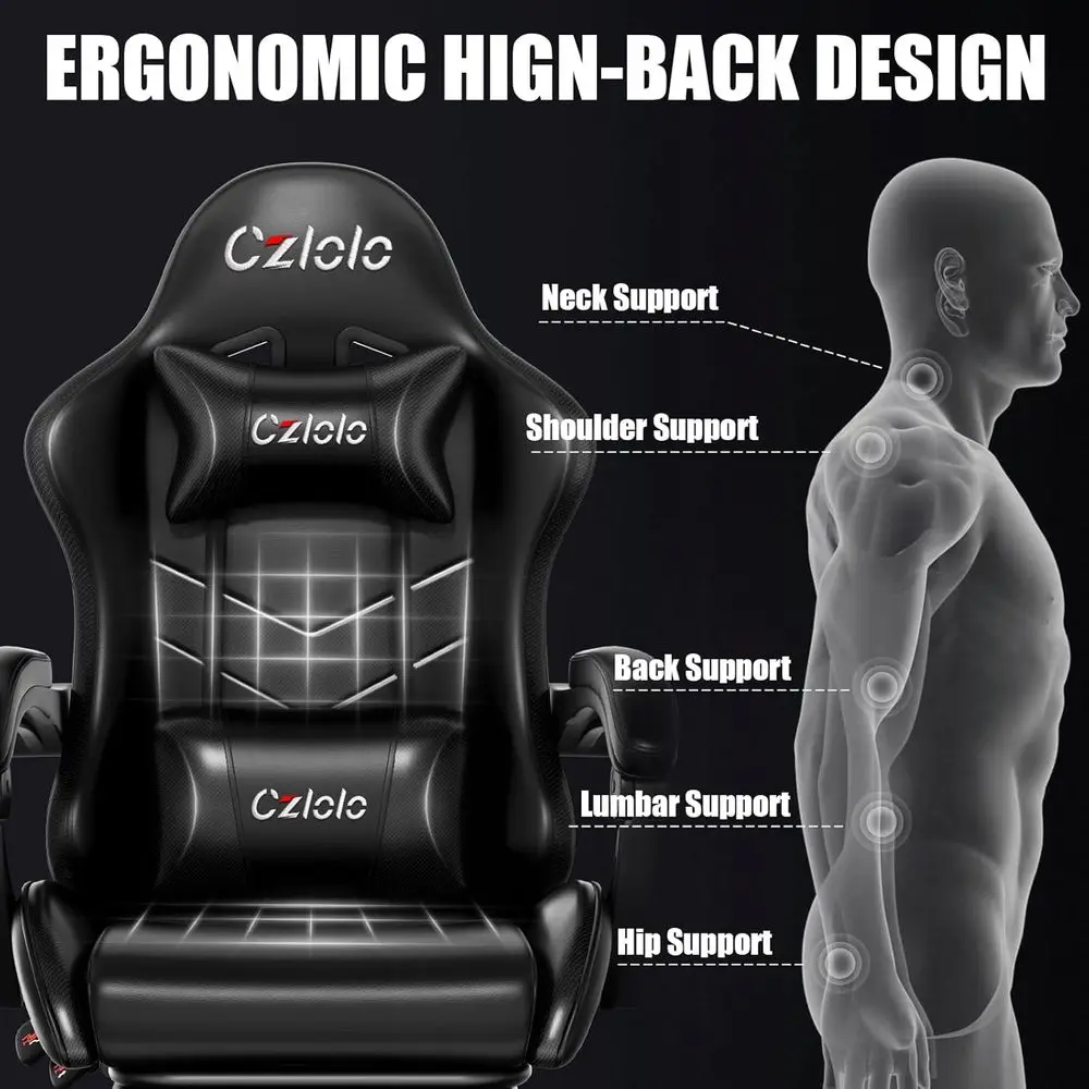 Kursi Gaming Ergonomis dengan  - Massage ulasan dan harga