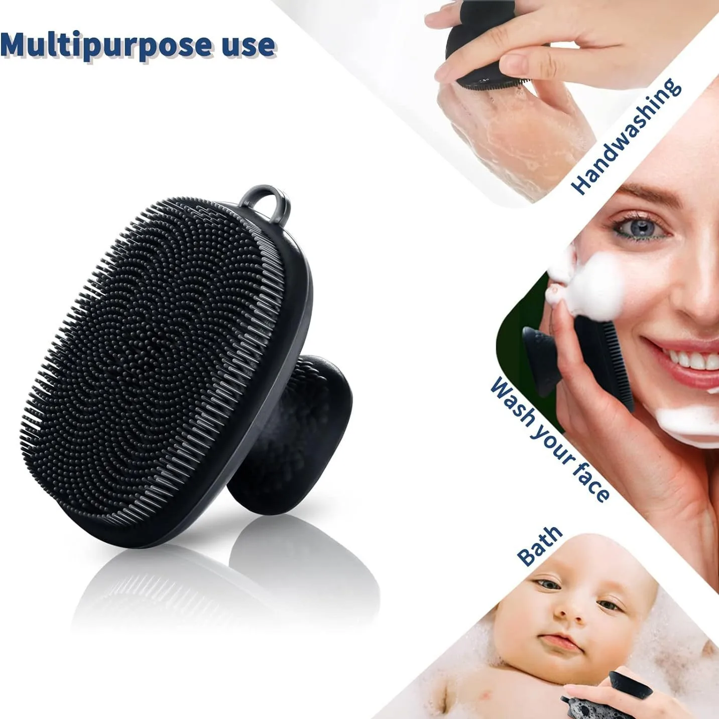 Sikat Wajah Silikon untuk Pria - Silicone Face Scrubber Electric ulasan dan harga