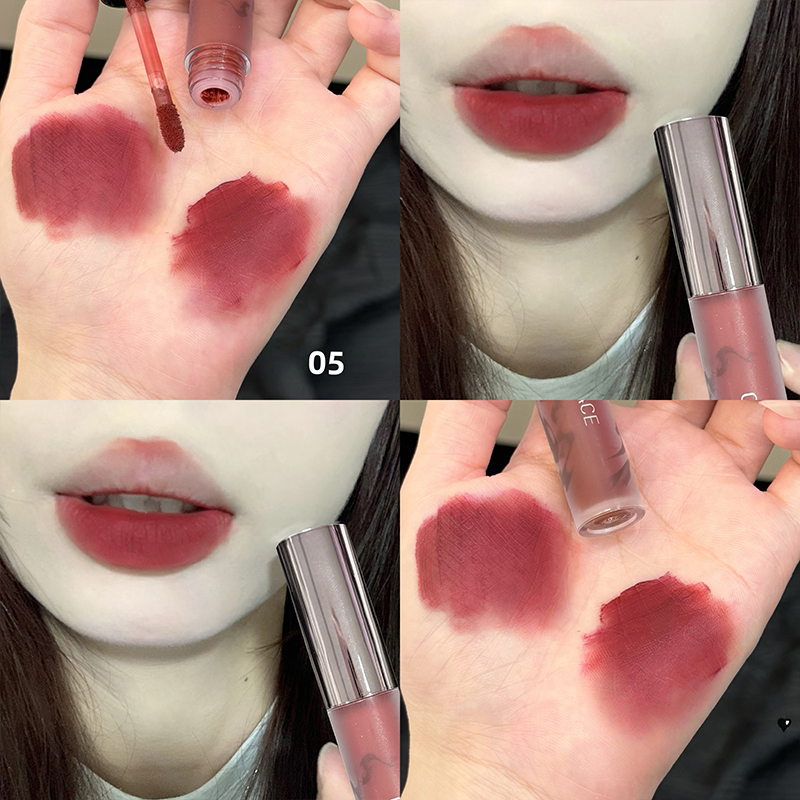 CACE Matte Velvet Brown Lipsti - Matte Velvet Lip Tint Long Lasting ulasan dan harga