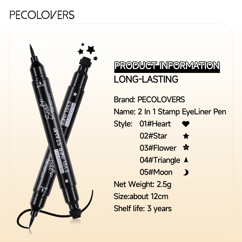 Pena Eyeliner Cair Kepala Gand - Waterproof Liquid Eyeliner Pen ulasan dan harga