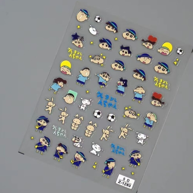 Crayon Shin-chan Kertas Kreati - Nail Art ulasan dan harga
